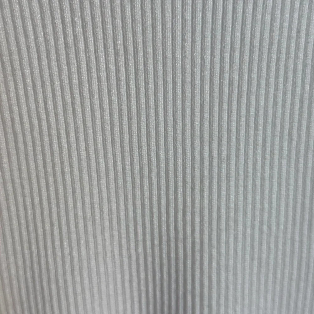 Mango White Ribbed Tank Top | Stretchy | Classic | Size S - Picture 5 of 6